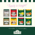 Ahmad Tea Caddy Gift Tin, Earl Grey, English Scene, 100 Gram