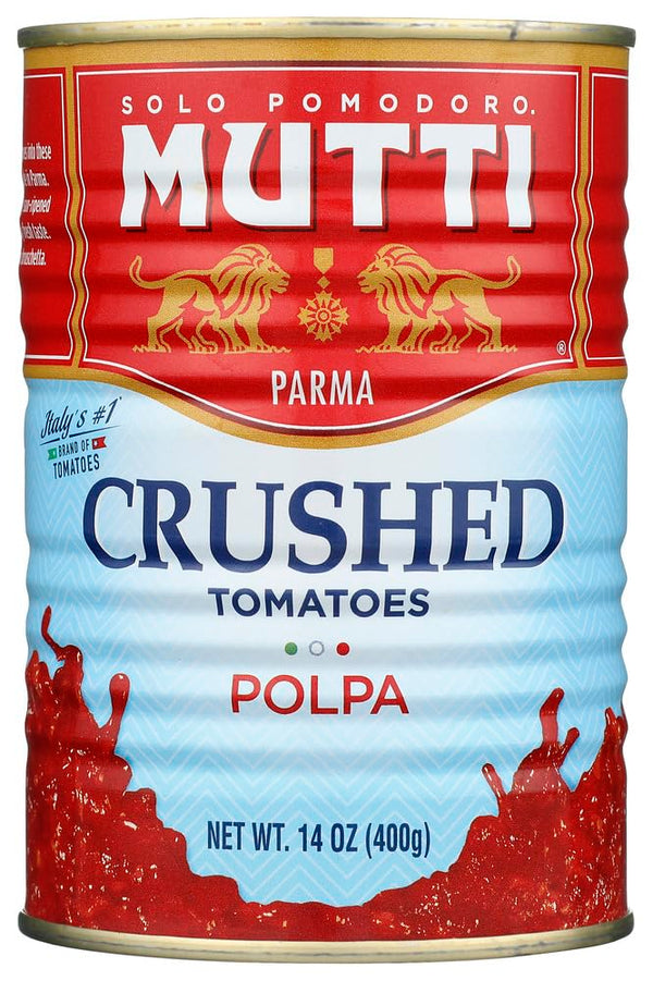 Mutti Crushed Tomatoes (Polpa), 14 oz. | 6 Pack | Italys #1