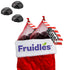 3.1oz Christmas Coal Milk Chocolate Snack in Mesh Bag Candy, Holiday Treats, Individually Wrapped, Kosher Certified