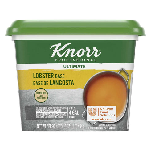 Unilever Foods Solutions - North America 16oz (1Lb) 454g (Pack 1) Lobster Langosta Base