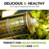 Cold Pressed Grapeseed Oil by Salute Sante! Healthy Non-GMO Cooking Oil for Salad Dressings, 500 Milliliter