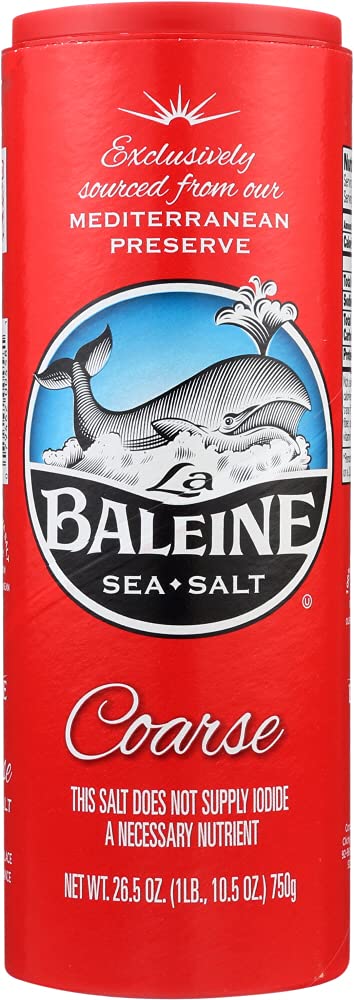 La Baleine Salt Sea Salt Coarse 26.5 OZ(Pack of 3)
