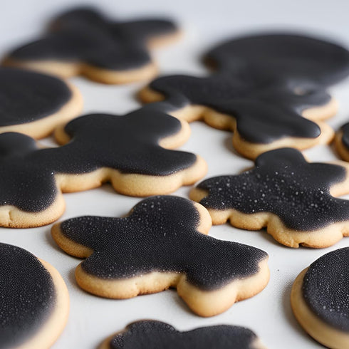 (1.78 GranAroma Black Sanding Sugar, Decorative, Cookies & Sweets Pound)