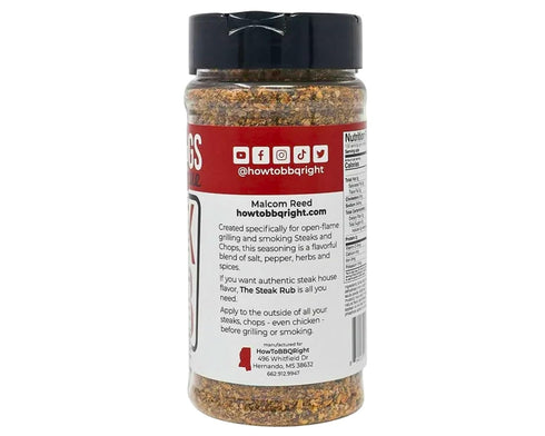 Generic 11oz, Kiler Hogs Steak Seasoning Rub Gourmet Steakhouse Flavor for Beef, Pork & Chicken