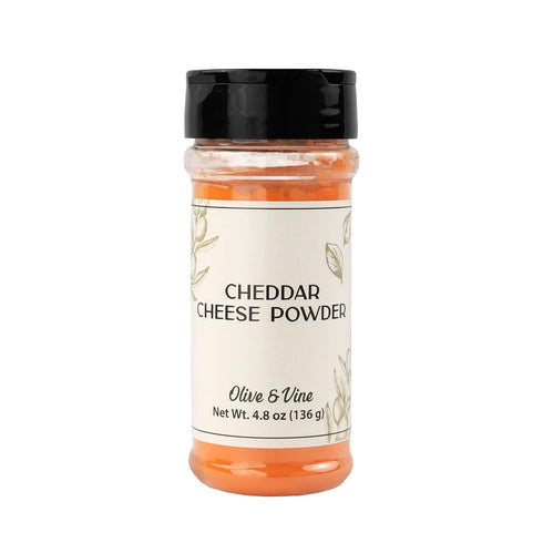 Olive & Vine Cheddar Cheese Powder, Savory Flavor, For Popcorn & Sauces,