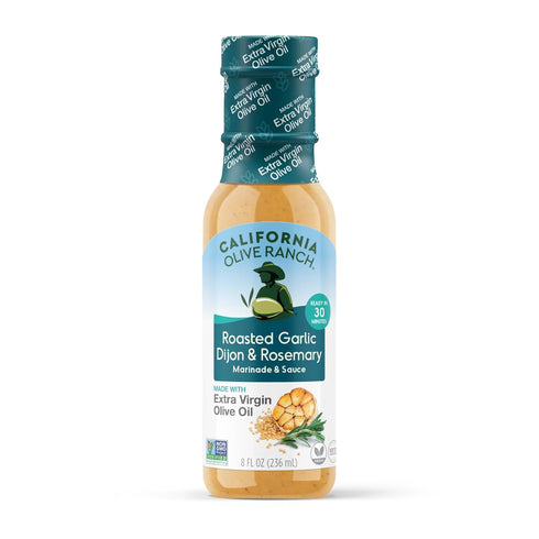 California Olive Ranch Roasted Garlic Dijon & Rosemary Marinade & Sauce, 8