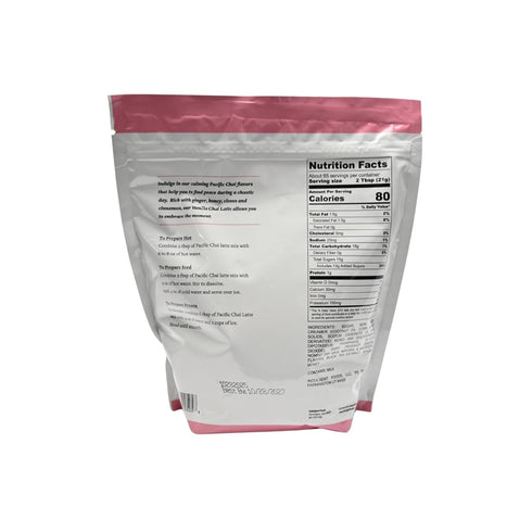 Pacific Chai 3 LB Vanilla Chai Latte Mix, Instant Chai Tea Latte Powder Drink Mix, Gluten Free, Kosher, Spiced Tea