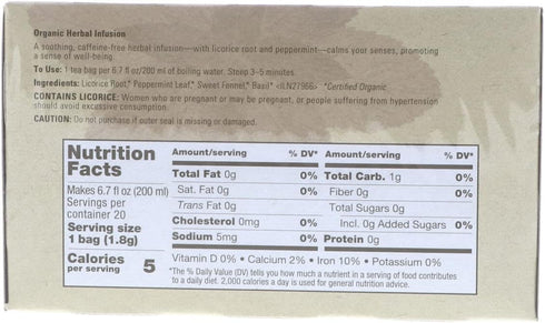 Aveda 20x1.8g/0.06oz Comforting Tea Bags