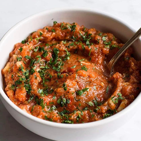 100% 16.2 oz, (460 Armenian Homemade Eggplant Spread Natural, No Preservatives from Armenia Glass Jar g)