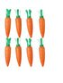 Generic SOL MAR Powder Candy Carrots 8ct - Sweets Spring-Themed Treats Celebrations Gifts
