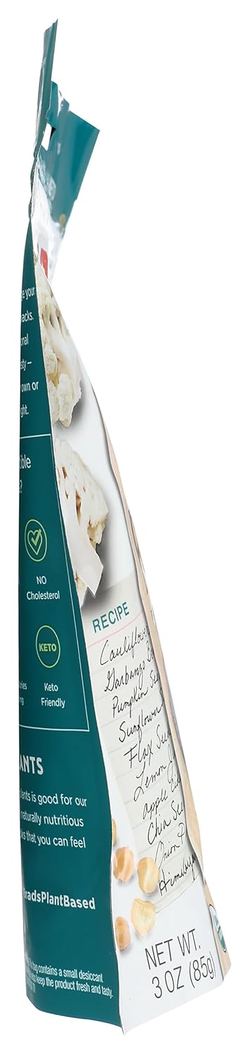 Brad's Raw Organic Sea Salt Cauliflower Veggie Flats, 3 OZ