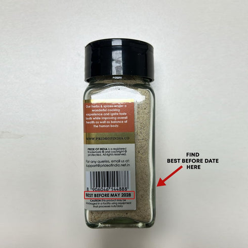 2.45 oz Pride of India Chat Masala Powder | Indian Chaat Masala Seasoning Spice Blend | Tangy & Savory Masala Powder