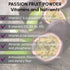 8 oz Passion Fruit Powder - Pure Natural Powder for Smoothies, Cocktails, Baking, High Nutrients