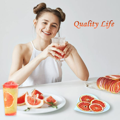 Duwen 7oz Dried Grapefruit Slices Dehydrated fruit for cocktails Garnishes for Drinks Natural No sugar added Dried