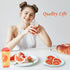 Duwen 7oz Dried Grapefruit Slices Dehydrated fruit for cocktails Garnishes for Drinks Natural No sugar added Dried