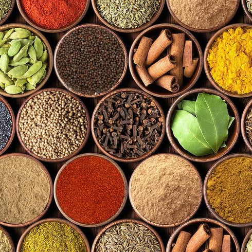 The Three Sisters (13 Set) Organic Indian Spices Pc. Natural, Authentic, and Traditional Flavors for Cookbook Recipes |