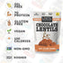 4 (8 (Pack 2) Lentil Telepathy Chocolate Breakfast Lentils, Crunchy High Protein Cereal & Granola Alternative, Plant