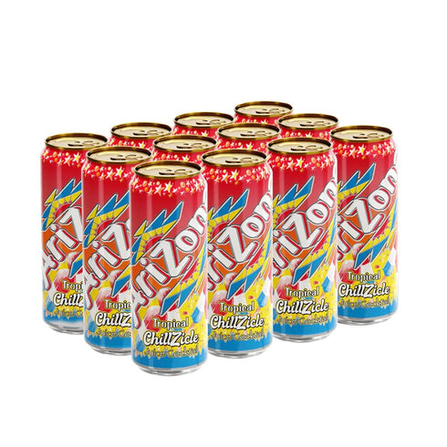 Generic 22 Oz (Pack 12) AriZona Tropical Chillzicle Big Can, Fl