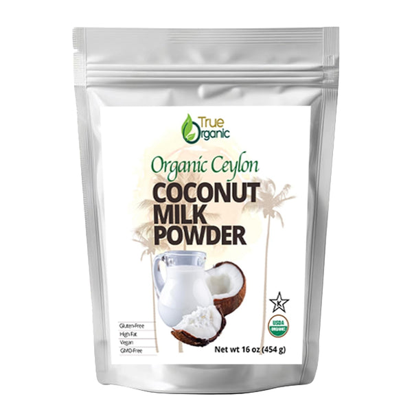 True Organic Coconut Milk Powder, 1 Lb | USDA & Kosher |