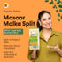 500gms, Organic Tattva Masoor Dal Malka Split Red Lentils for Everyday Cooking Masoor Dal, Soups, and Indian Meals