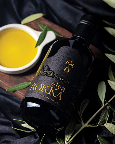 Generic Acidity(0.3-0.5) 500ml Elea Rokka - Yiannarakis Extra Virgin Olive Oil, Premium Early Harvest, Cold Pressed,Low