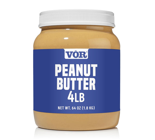 Voer Peanut Butter (4lb) | Single Ingredient | Vegan and Keto-Friendly, Gluten-Free
