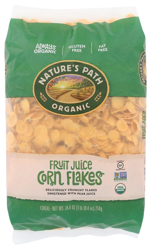 Nature's Path Organic Cereal, Corn Flakes 26.4 oz (Pack Of 4)