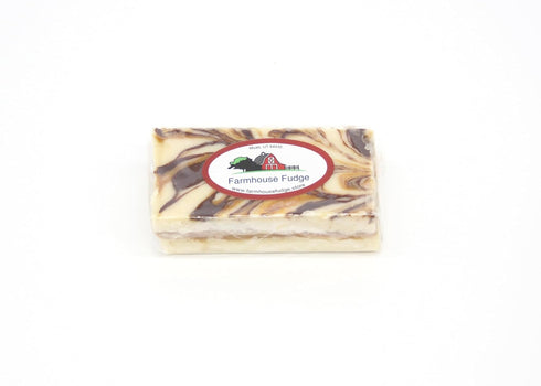 48 oz Farmhouse Fudge Tiger Butter Fudge, Rich & Creamy Vanilla Fudge layered with Peanut Butter and topped off
