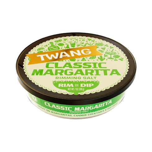 Rimmer, 4 (Pack 12) Twang Flavored Salt Classic, for Margaritas, Mocktails, Smoothies and Micheladas, Ounce