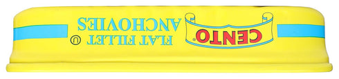 2 Cento Foods, Anchovies Flat, Ounce