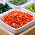 JIDUQIU 250g/8.81OZ Diced carrots Dehydrated Carrot Cubes Carrot Snack.