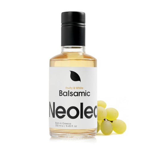 Neolea White Greek Balsamic Vinegar from Greece - American Oak w/Aged Vanilla