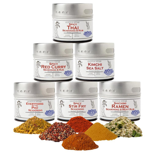 Asian Seasonings Gourmet Gift Set | Tastes of Asia | Artisanal Spice