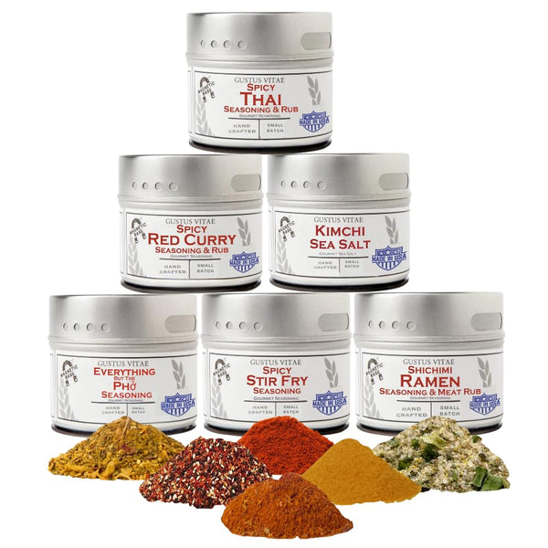 Asian Seasonings Gourmet Gift Set | Tastes of Asia | Artisanal Spice