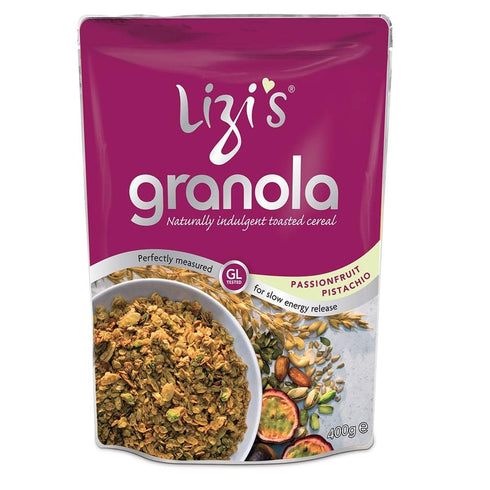 Lizi's Passionfruit Pistachio Cereal 400g