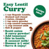 14 oz (Pack 1) Food to Live Organic Canned Lentils, of Unsalted, Non-GMO, Vegan. Ready to Eat. Perfect for Salads