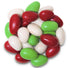 3 LBS Holiday White, Red & Green Jordan Almonds by Its Delish, Bulk | Candied Almonds with Sweet Hard Candy Coating