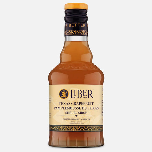 Liber & Co. Texas Grapefruit Shrub (12.7 oz) - Craft Cocktail Mixer
