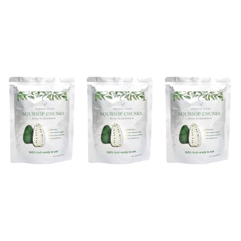 Natural Fresh Soursop (Guanabana) 100% Real Fruit - No Added Sugar, No