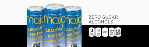 1043 11.1 Oz (Pack 12) MOJO Coconut Water + Mango Juice | Hydration Drink & Sports Drink | Electrolytes Beverage mg |