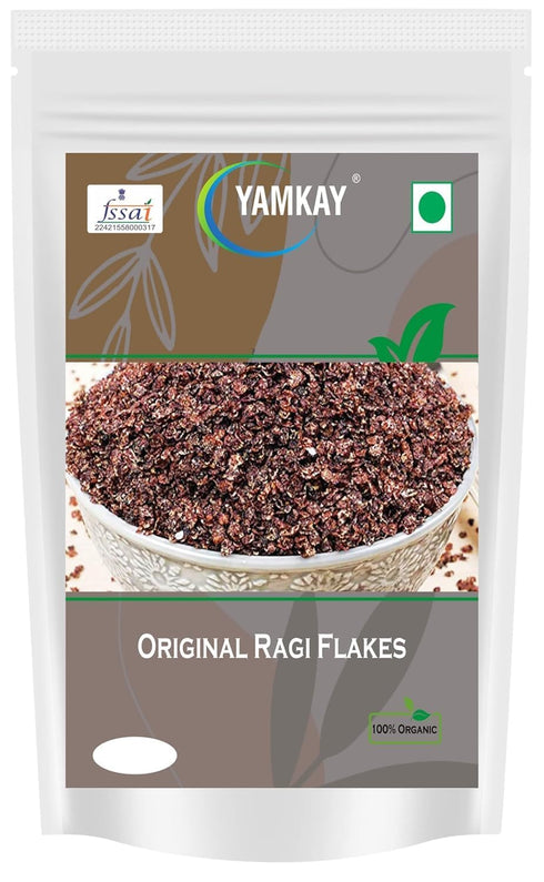 Yamkay Original Ragi Flakes -Sugar Free | Finger Millet | Healthy Breakfast