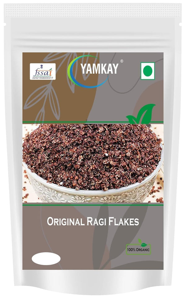 Yamkay Original Ragi Flakes -Sugar Free | Finger Millet | Healthy Breakfast