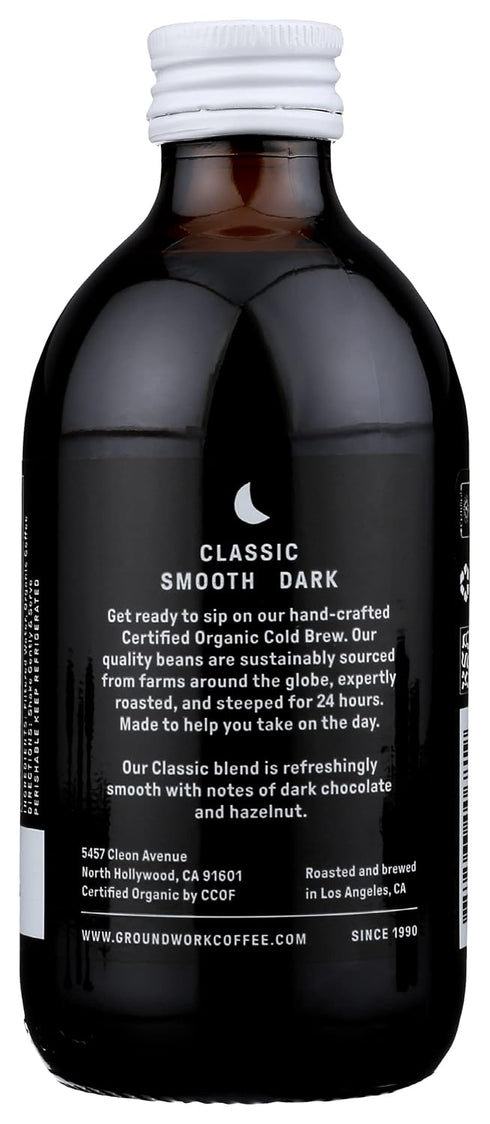 10.1 GROUNDWORK COFFEE CO Organic Classic Cold Brew Coffee, FZ