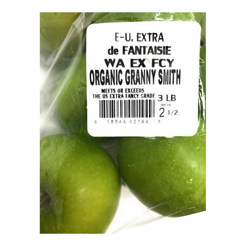 Washington Fruit & Produce Co. 48 Organic Apple Granny Smith, Ounce