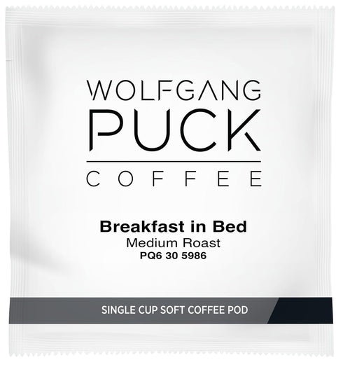 12 16 count (Pack 3) Wolfgang Puck Coffee, Breakfast in Bed, Gram Soft Pods