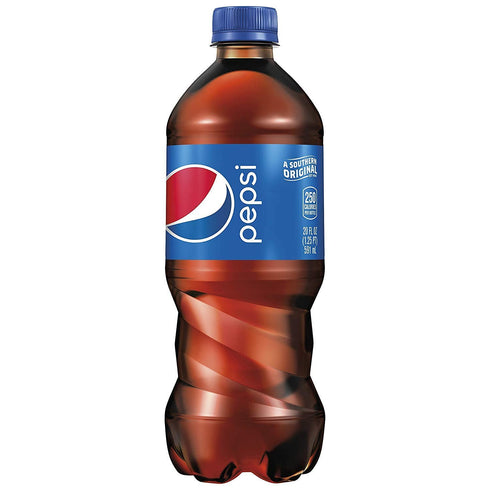 B4Y 20 Oz (12) Pepsi Soda, Bottles