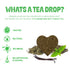Set 10 Tea Drops Lightly Sweetened Organic Tea Bulk Box | Sweet Peppermint | Caffeine Free | Iced or Hot Herbal Tea