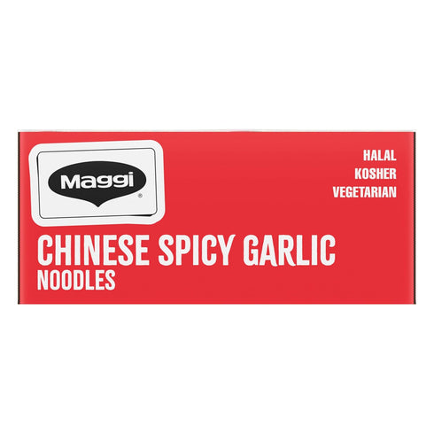 3 24-Pack Maggi Chinese Spicy Garlic Noodles, Instant Ramen Noodles, min, Vegetarian, Halal, Kosher
