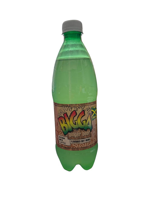 Generic 20oz, 6 Pack Bigga Jamaican Soda Soft Drink (Ginger Beer)