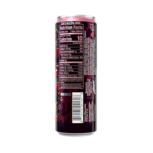 Generic 12 oz (6 Pack) Alani Cherry Bomb Energy Drink, Sugar Free, Low Calorie Energy Drinks - fl Cans